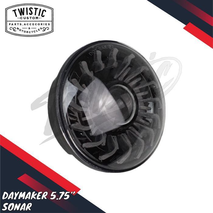 (Promo) Daymaker 5.75 Inch Sonar Lampu Led Motor W175 W250 Benelli Evo 200 Patagonian Eagle 250 Harl