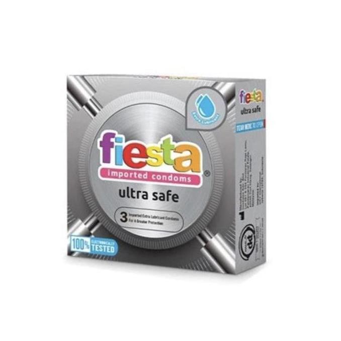 DOVLAND Kondom Fiesta Imported Condoms 3's ULTRA SAFE