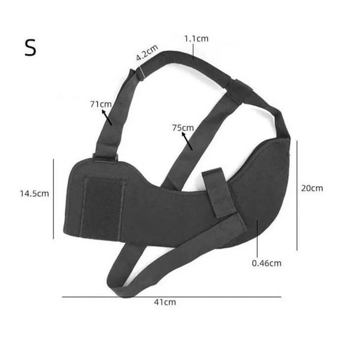 WOVLO Gendongan Tangan Patah Arm Sling Tangan Penyangga Tangan Patah Tulang Armsling Arm Sling Penya