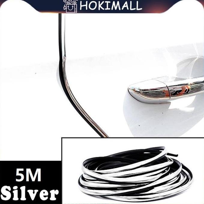 WOVLO Seal Strip Pintu Mobil Pelindung Pintu Mobil Lis Karet Pintu Mobil