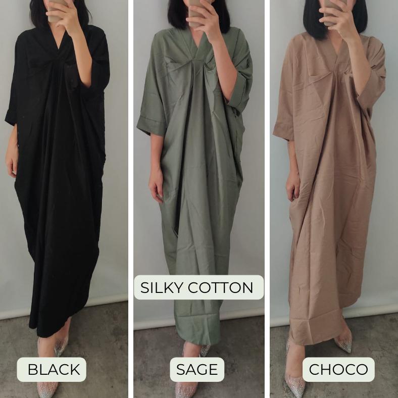 Promo Terbaru Kavana Kaftan - Kaftan Wanita - Kaftan Satin  - Kaftan Soya - Kaftan Premium - Kaftan 