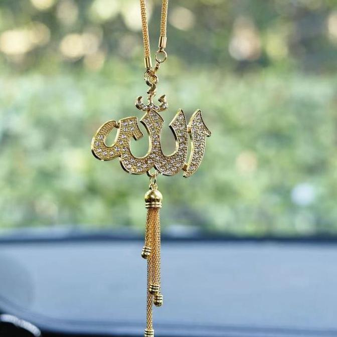 XALARA Gantungan Spion Mobil Aksesoris Suvenir Gereja Muslim Gantungan Mobil  Liontin Dekorasi Spion