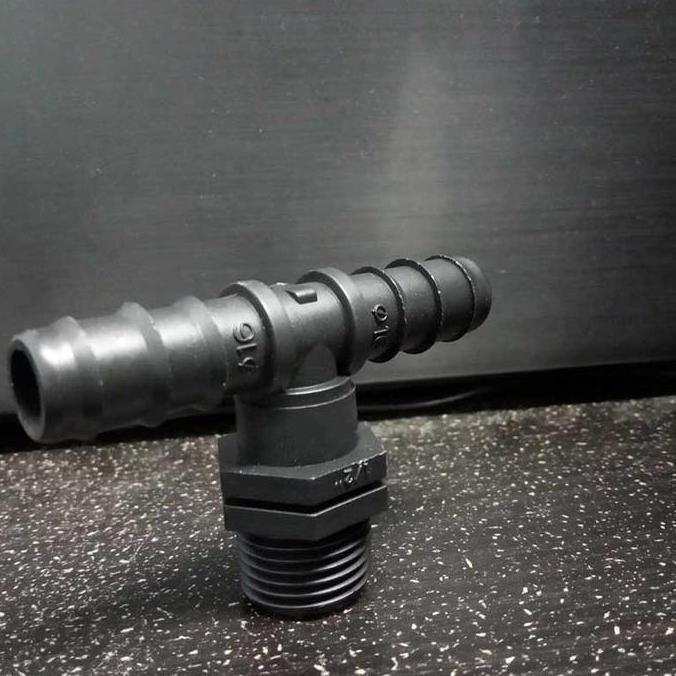 XALARA 10pcs/set Konektor Tee / Tee Drat 16mmx1/2"16mm Uniring 25x12mm Dan 25x16mm