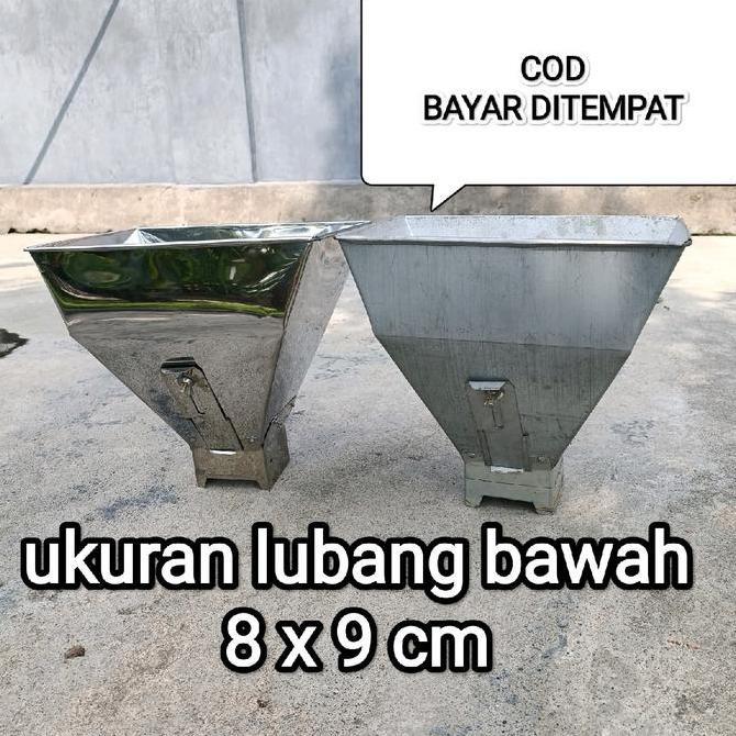 corong atas diskmill ffc23 plat putih dan stainless