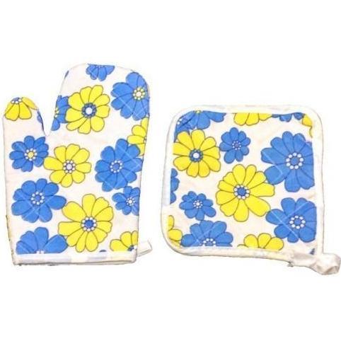 Sarung Tangan Set Cempal 2in1 Anti Panas / Sarung Tangan Cempal Microwave Anti Panas [JY]