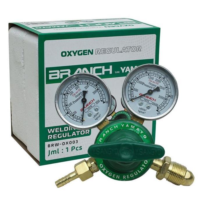 Branch Regulator Oksigen Tabung Las oxygen type Yamato Regulator original