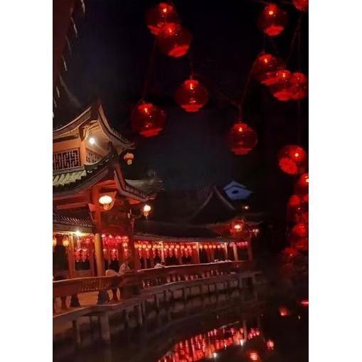 Lampu Led String Hiasan Lampu Imlek/Ornamen Imlek/Lampion Imlek/Lentera Imlek Gratis Ongkir