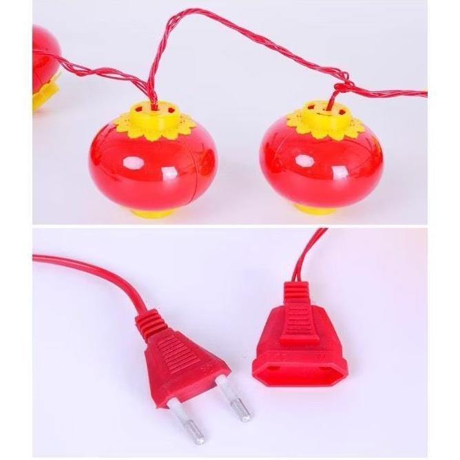 Lampu Led String Hiasan Lampu Imlek/Ornamen Imlek/Lampion Imlek/Lentera Imlek Termurah