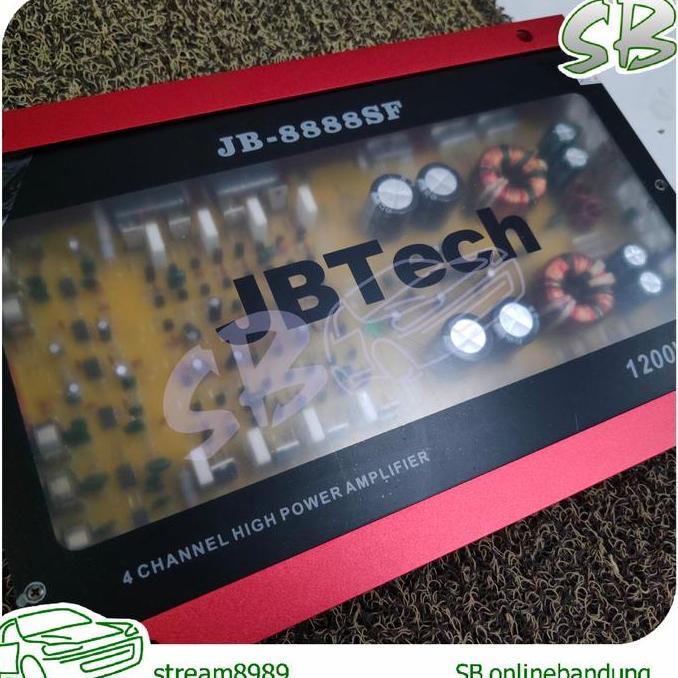 Power JBTech JB-8888SF Amplifier Mobil Car Audio JB Tech JB 8888SF