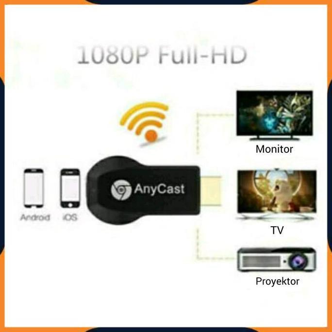 [COD] ANYCAST DONGLE WIRELESS PENYAMBUNG HP KE TV / ANYCASH DONGEL MIRACAST WIFI / ALAT PENGHUBUNG H