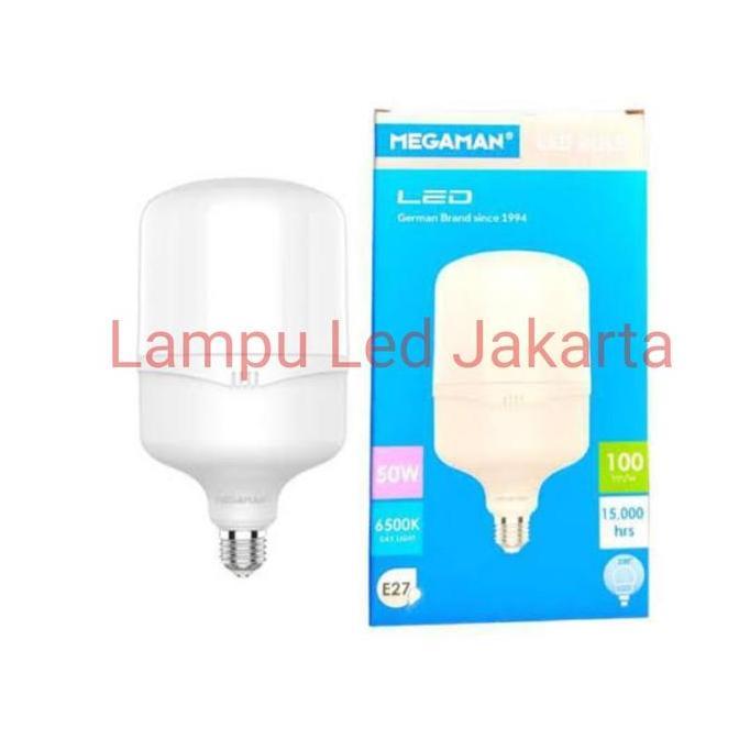 lampu bohlam LED 50watt 50w. bohlam e27 capsul 50watt. lampu 50watt ready
