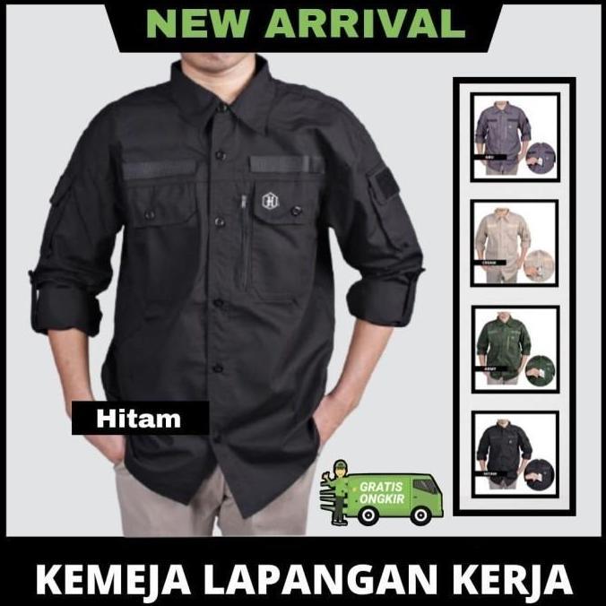 Kemeja PDL Lapangan Tactical Lengan panjang baju pdh taktikal outdoor