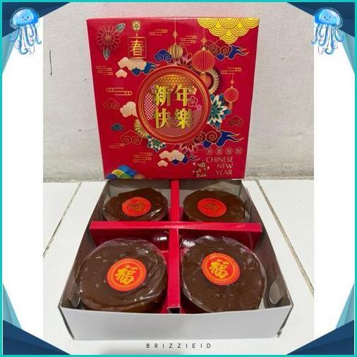 Hampers/ Souvenir Imlek/ Kue Keranjang, Kue Bakul, Merek Yes ! Ukuran 1 Kg Isi 4 Asli Medan Enak Dan