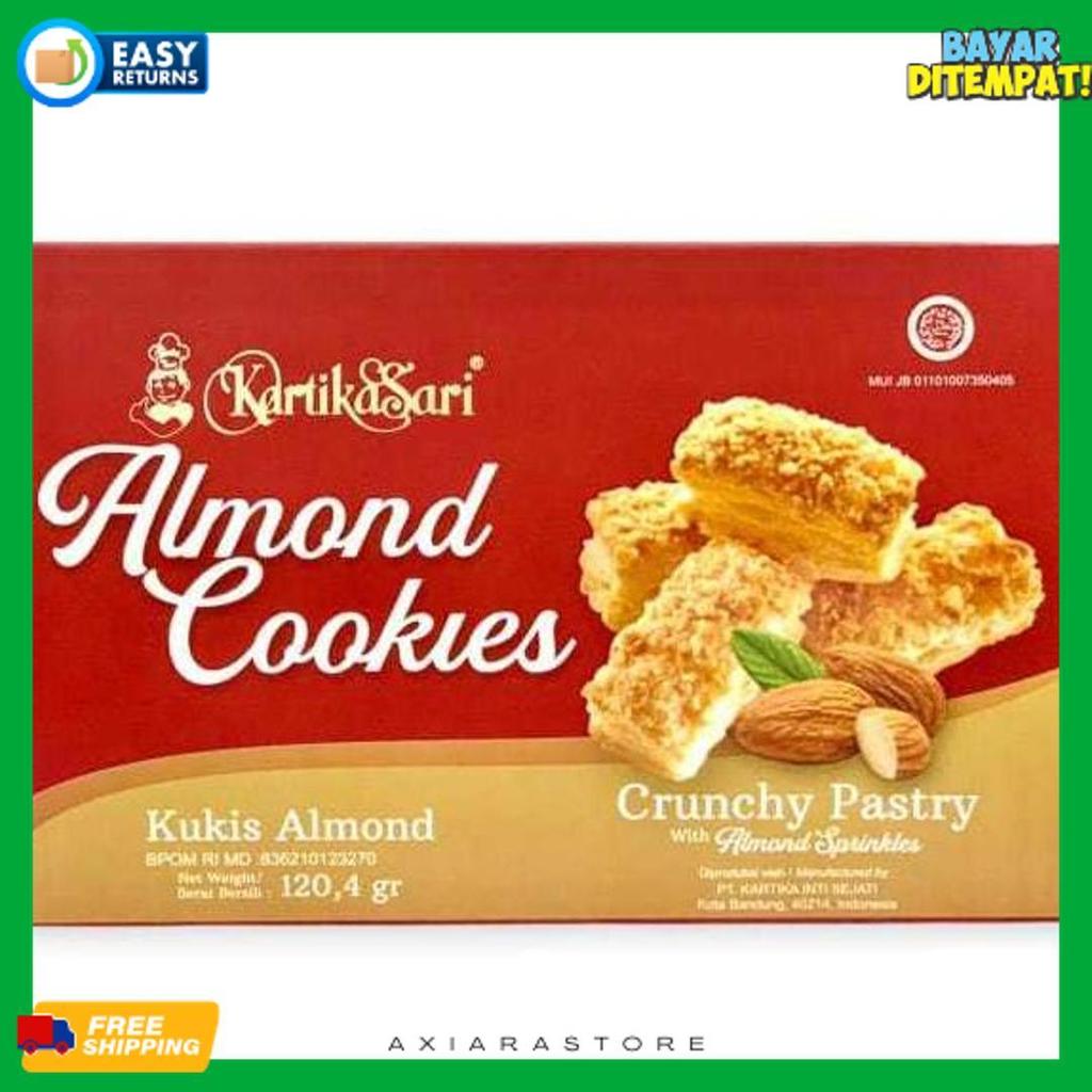 Almond Cookies Box Kartika Sari Bandung Kartikasari Hampers Parcel Lebaran Idul Fitri Eid Mubarak Ra