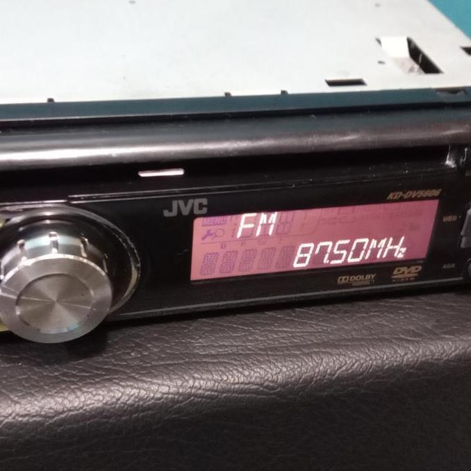 JVC KD DV5605 DVD USB Singledin Head Unit Mobil for Nissan Livina