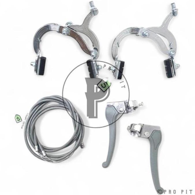 Rem Sepeda U Brake Full Set Depan Belakang