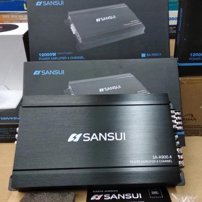 power Sansui 4channel amplifier mobil