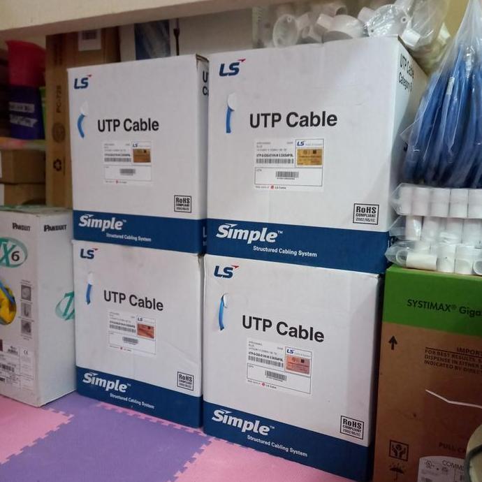 Ready kabel LS cat 6 / kabel lan LS cat6 / utp ls cat6