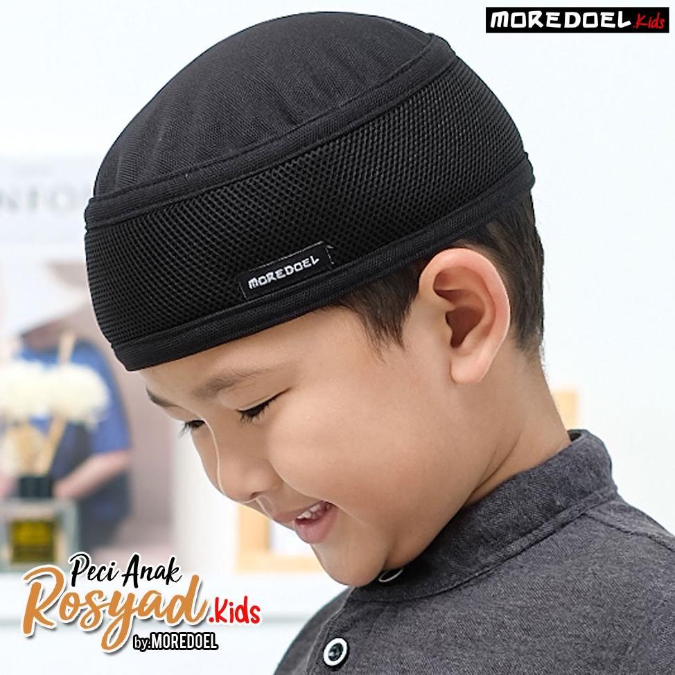 BESTPROMO MOREDOEL - KOPIAH PECI HITAM PECI DEWASA ROSYAD BY MOREDOEL