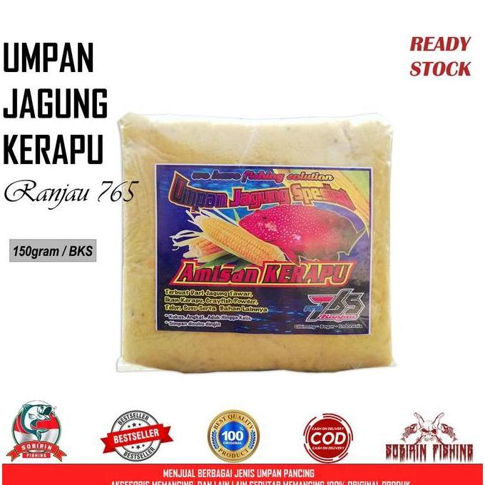 Umpan Pancing Ikan Mas - Jagung Kerapu Allshop