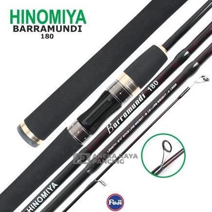 Joran Hinomiya Barramundi Ulir 180 High Carbon | Ring Fuji 8-16Lb Allshop