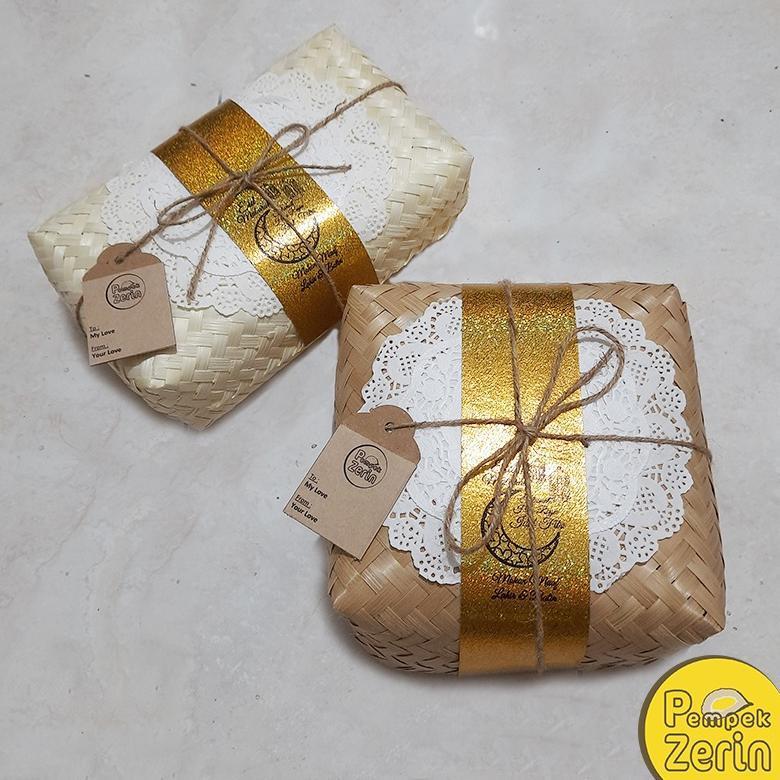 Box Besek Hampers / Kotak Parsel Lebaran Idul Fitri - PEMPEK ZERIN