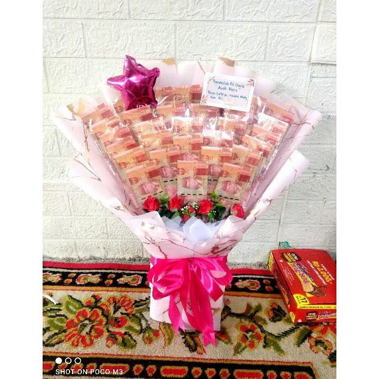 buket hari ibu - buket snack murah - buket uang