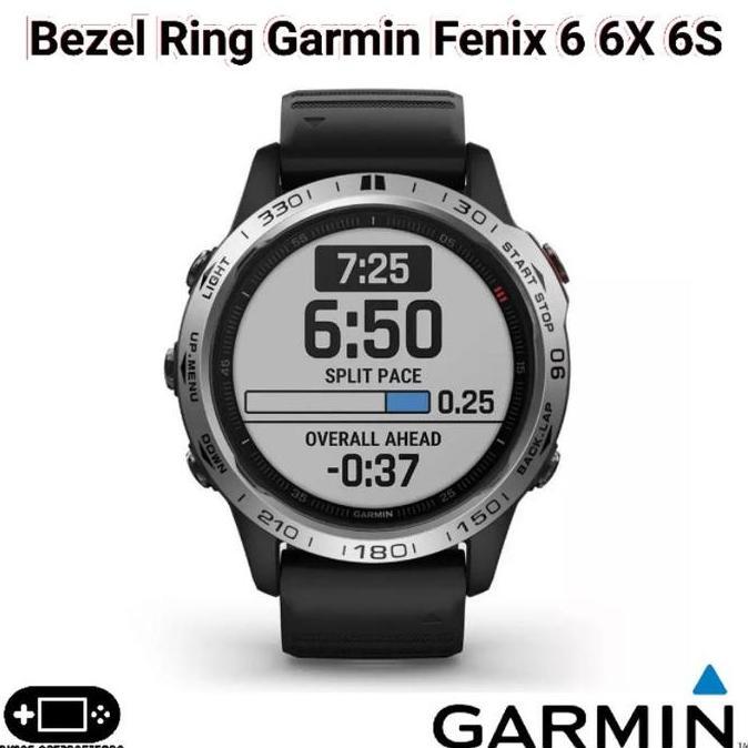 Bezel Ring Garmin Fenix 6 6X 6S Cover Metal Case Frame Pro Sapphire