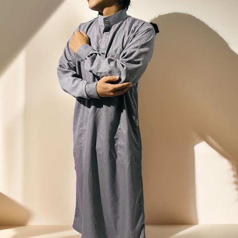 BEST DEALS Gamis jubah embos original sazra premium mewah jubah muslim pria