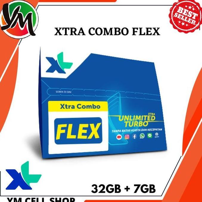 PERDANA KUOTA XL 32GB + 7GB COMBO FLEX 30 HARI
