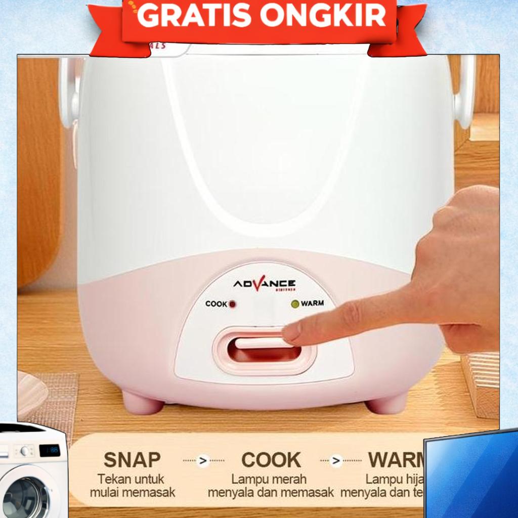 Advance Rice Cooker Mini G-06 Magic Com Rice Cooker Low Watt Rice Cooker 0.6 Liter Magic Com Kecil M
