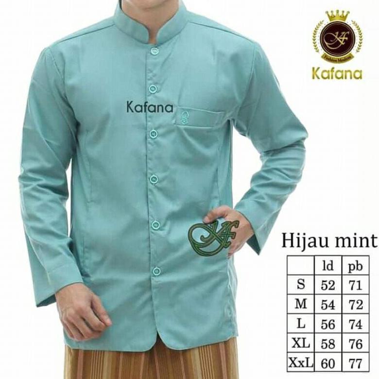 Disc Koko Halus Semi Jas / Jasko/ Koko Kafana Koko Jumbo Ukuran Besar,Baju Koko Tangan Panjang Jasco