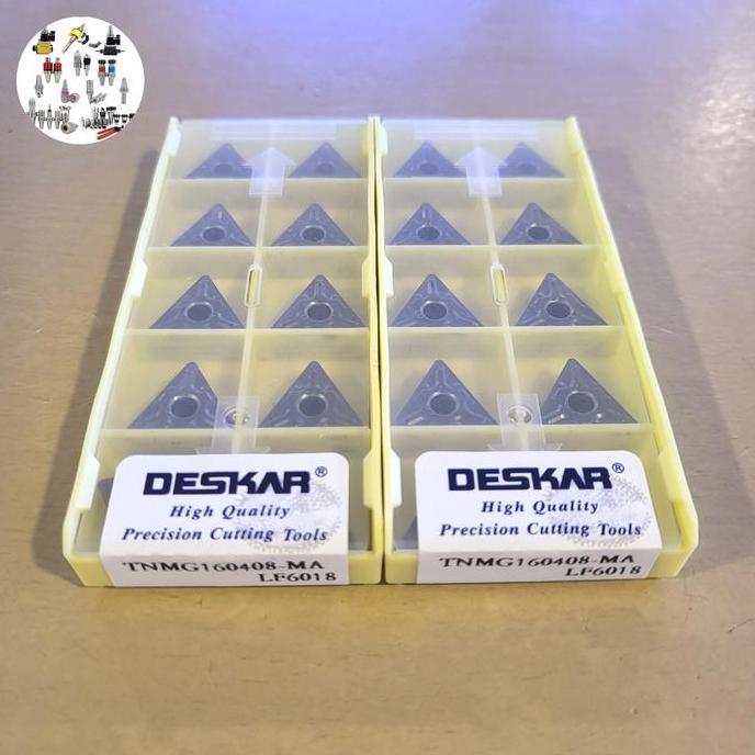 QANTASH TNMG 160408 MA LF6018 INSERT TNMG 160408 DESKAR MATA BUBUT TNMG 160408