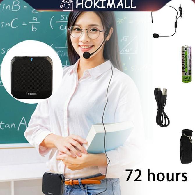 NOXAZA Megaphone Portable /Speaker Megaphone Mini Dengan Kabel Audio