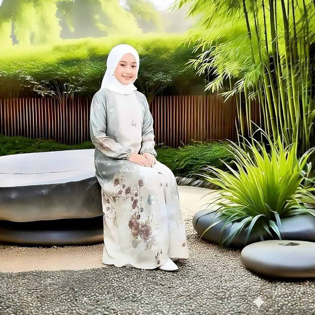 Premium Gamis Anak Medina Silk Premium | Gamis Kids Medina