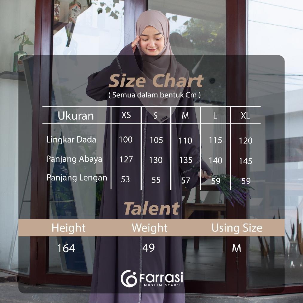 Saless Farrasi Abaya Zainab