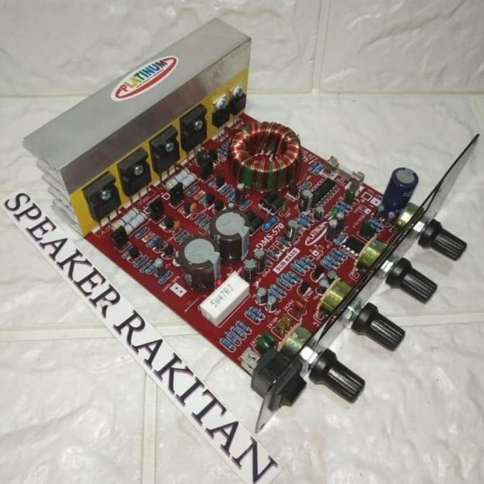 Kit power amplifier speaker aktif DC 12v 150 watt inum Dms 570