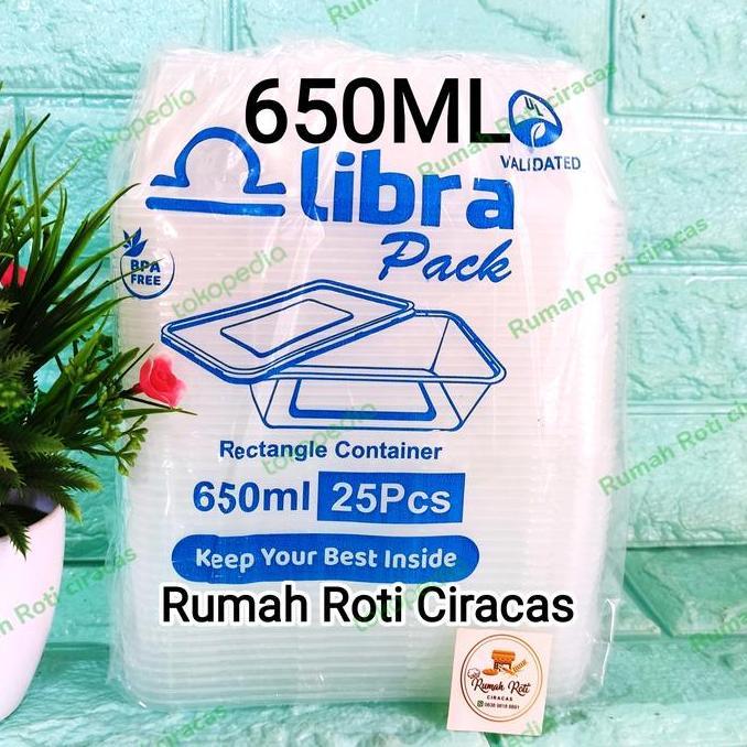 Thinwall Food Container Kotak Box Tupperware Mika Bowl Plastik 25 Pcs
