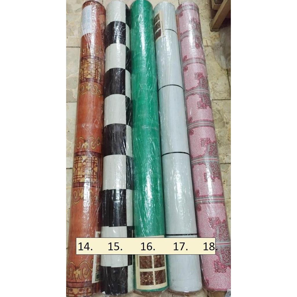 Karpet PVC vinyl plastik meteran