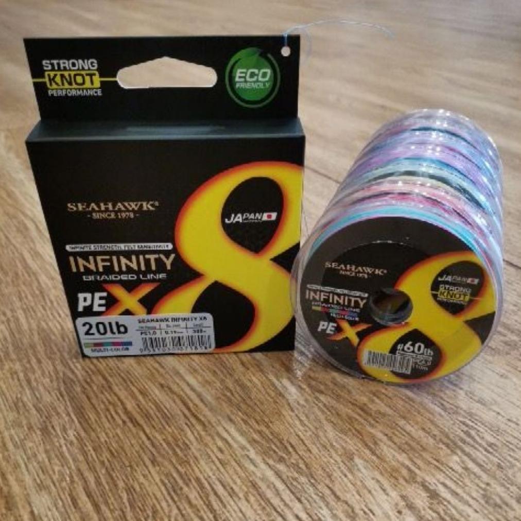 Senar PE Seahawk Infinity x8 110m 300m Braided Line