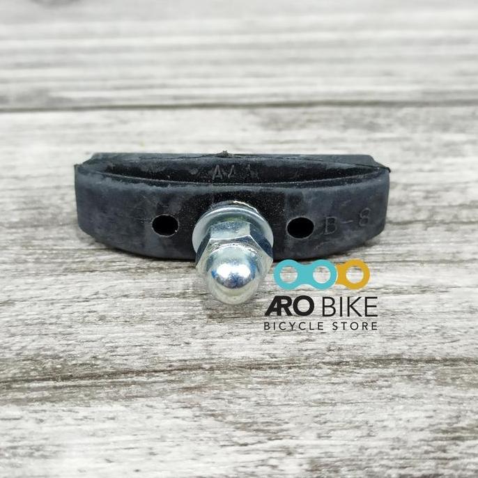 Murah kampas karet rem sepeda u brake united bmx model jepit (Satuan) Non COD