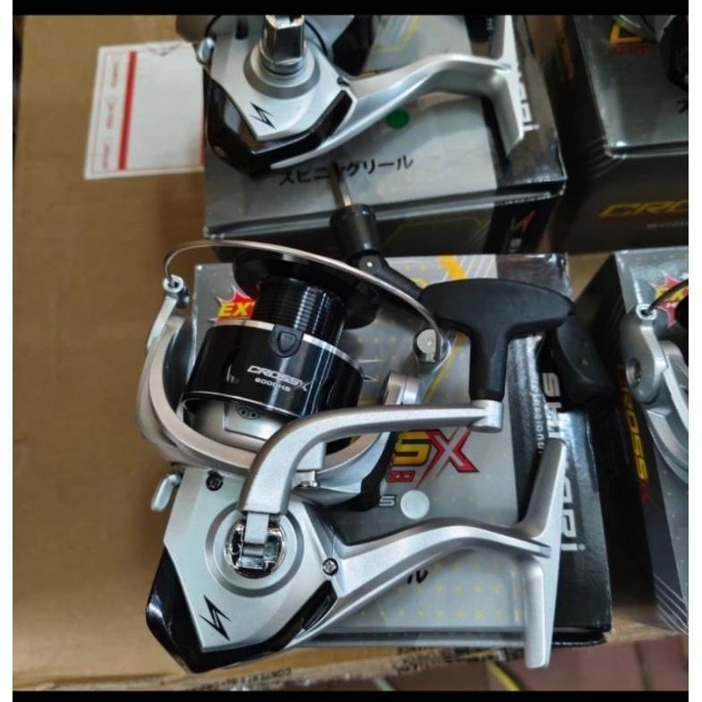 reel pancing shikari crossx 6000 high speed reel laut kuat