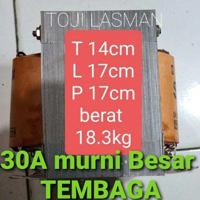 travo trafo kurae syifa 30a 30 a ampere peni bell b era king