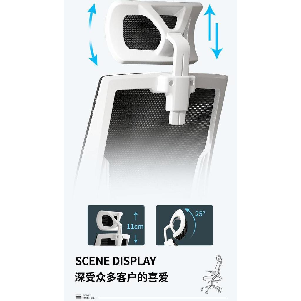 MOVIO Office Chair Mesh - Kursi Kantor / Kursi Kerja / Kursi Gaming