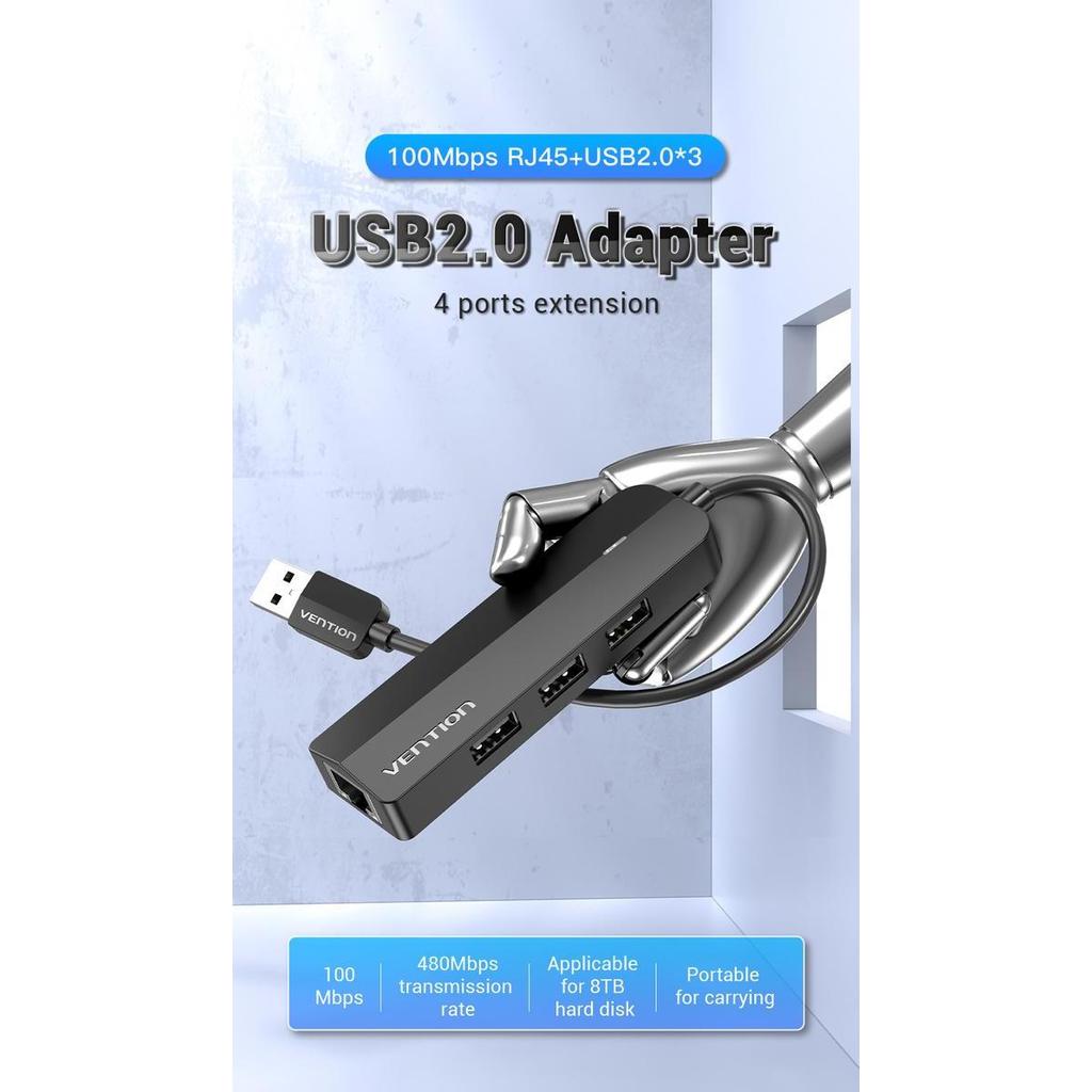 Vention USB to LAN RJ45 Ethernet USB to RJ45 Adapter