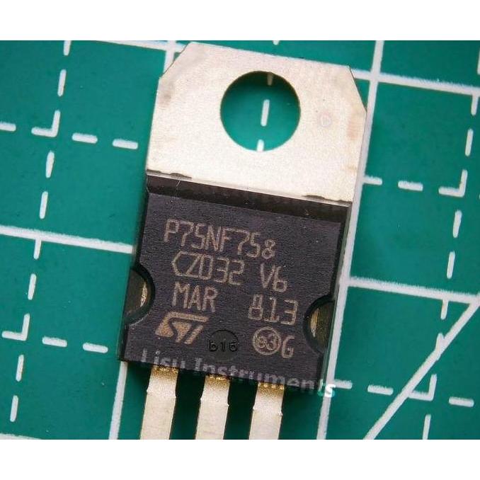 STP75NF75 N-channel 75V MOSFET P75NF75 75NF75 TO220