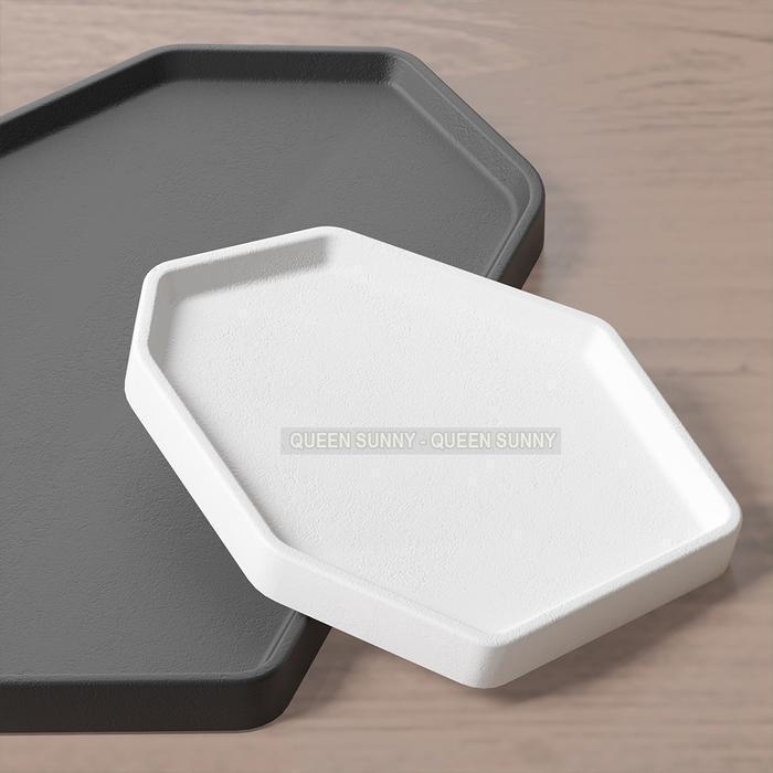 (Terbaru) Cetakan Coaster Aesthetic Tray Nampan Bentuk Abstrak Irregular / Mold Silikon / Bubble Con