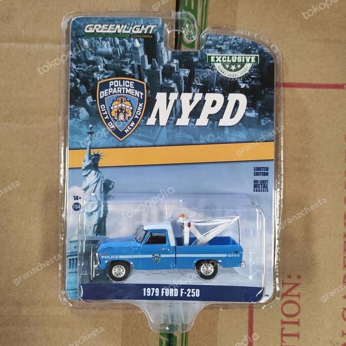 Promo GREENLIGHT 1979 FORD F-250 NYPD Diskon