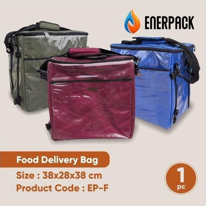 Inerhappy- Enerpack Tas Gofood Grabfood Tas Ojol - Tas Delivery Tas Motor Ep-F