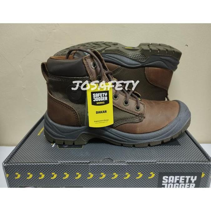 Sepatu Safety Jogger Dakar Brown S3